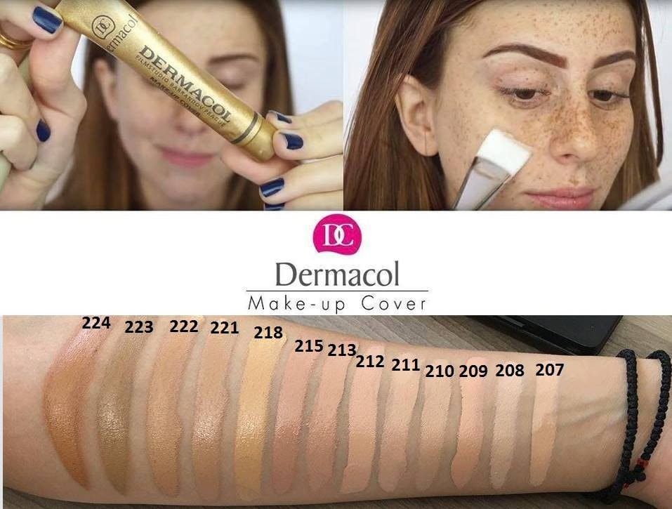 Dermacol Makeup Cover Color Chart